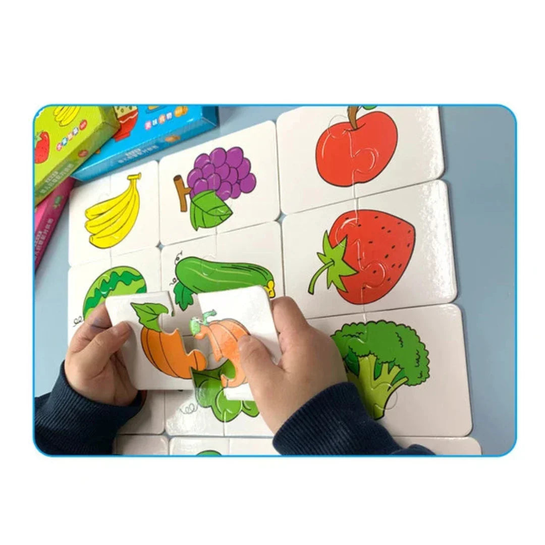 Frendorf | Karten-Memo-Spiel für Kinder – Fördert spielerisch Gedächtnis & Konzentration (1+1 Gratis)