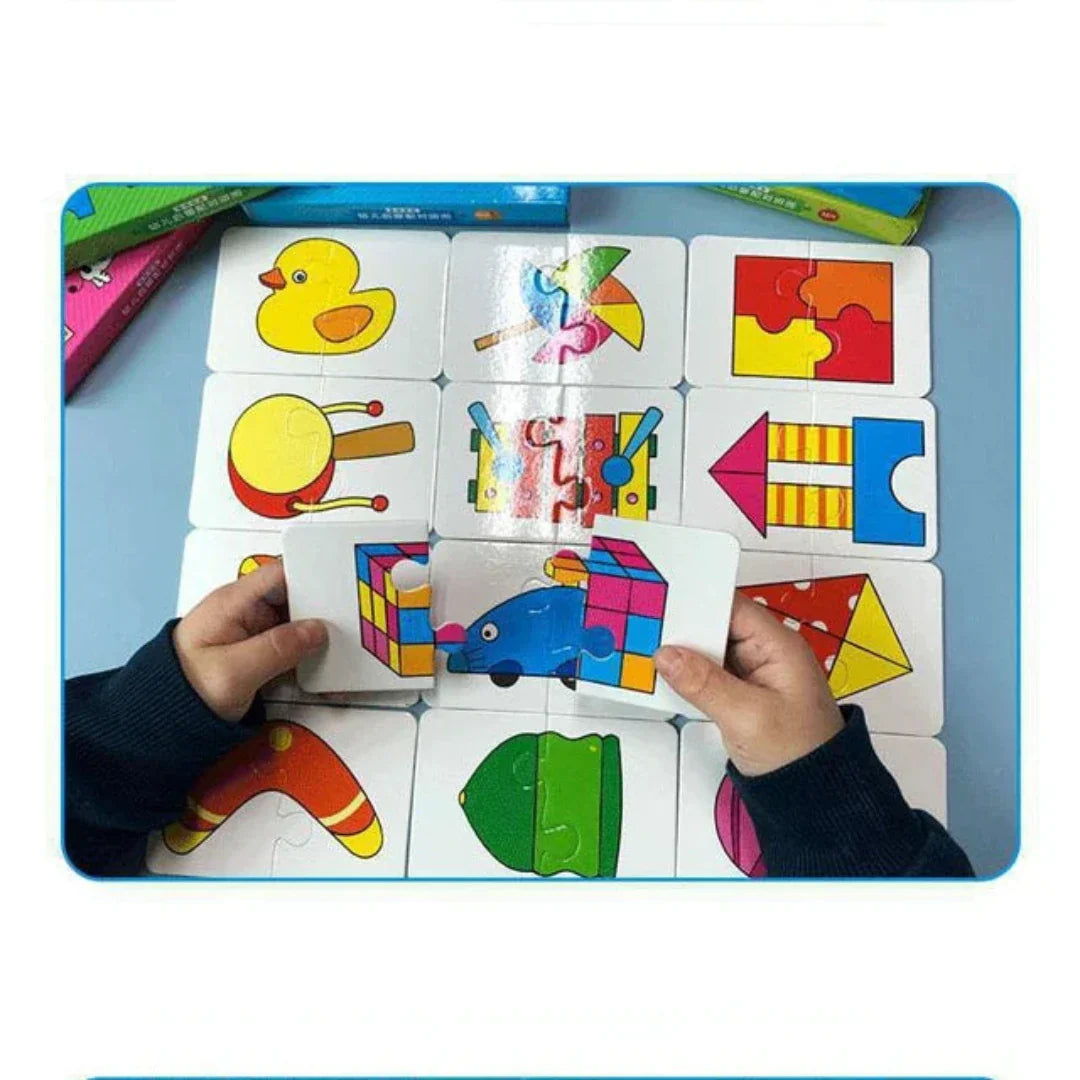 Frendorf | Karten-Memo-Spiel für Kinder – Fördert spielerisch Gedächtnis & Konzentration (1+1 Gratis)
