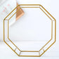 Frendorf | GeoFrame Keramik Wandpflanztopf mit Metallrahmen | Octagon Design