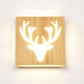 Wandlampe - WoodGlow - Elegante LED - Essenz des Lebens im Freien drinnen