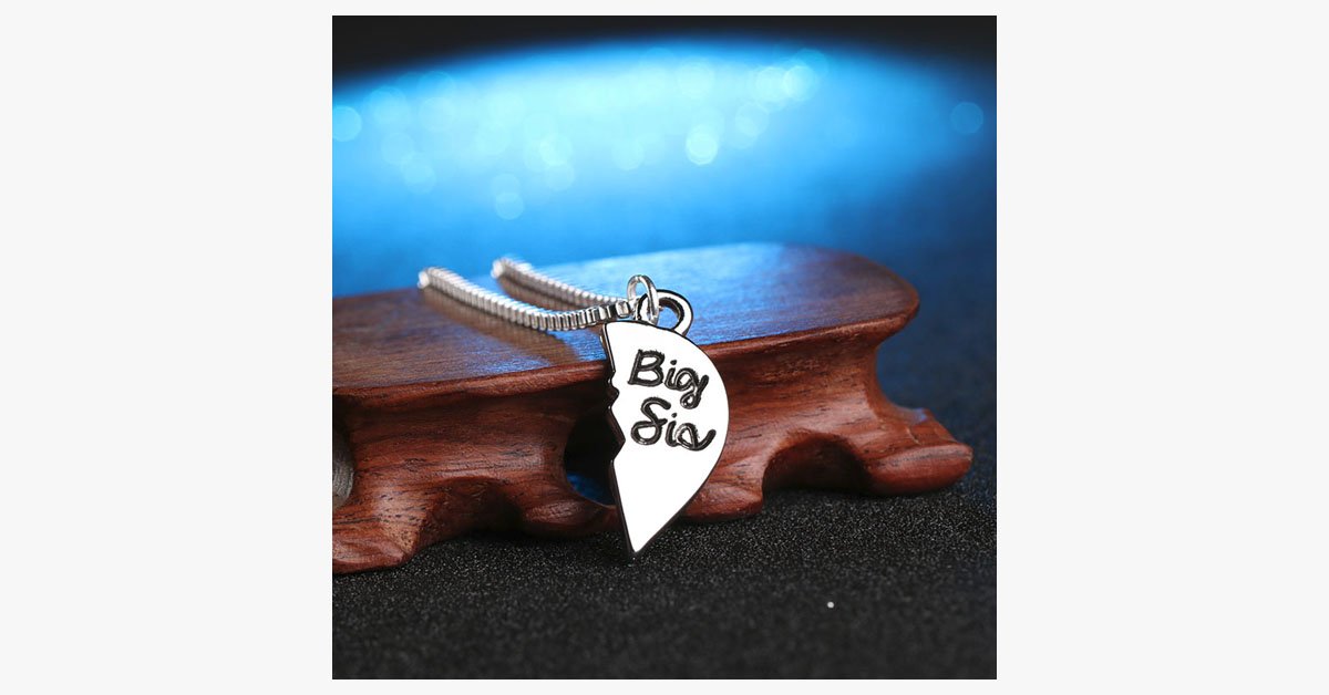 Frendorf | Big-Lil Schwester-Mama Anhänger Halskette