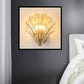 Frendorf | 1 Glühbirne Wandmontage Licht Traditionalist Schlafzimmer LED Wand Sconces Beleuchtung mit Muschel klarem Glas Schirm
