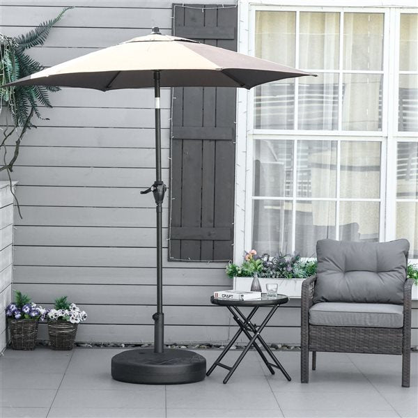 Frendorf | 30 kg Schirmbasis - Robuster Stand für Terrassen-, Garten- oder Außenbereiche - Langlebiger und stabiler Halt für sicheren Schatten und Schutz