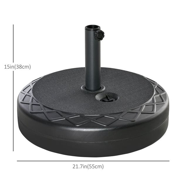 Frendorf | 30 kg Schirmbasis - Robuster Stand für Terrassen-, Garten- oder Außenbereiche - Langlebiger und stabiler Halt für sicheren Schatten und Schutz