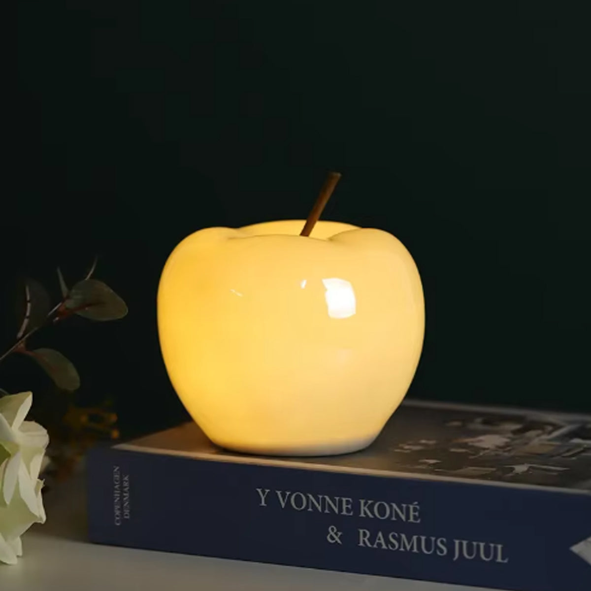 Apfel Translucent Nachttischlampe