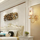 Frendorf | 1/2-Licht Messing Wandmontage Lampe Vintage Gold Finish Swag Arm Kerzen Wandlampe Lichtarmatur