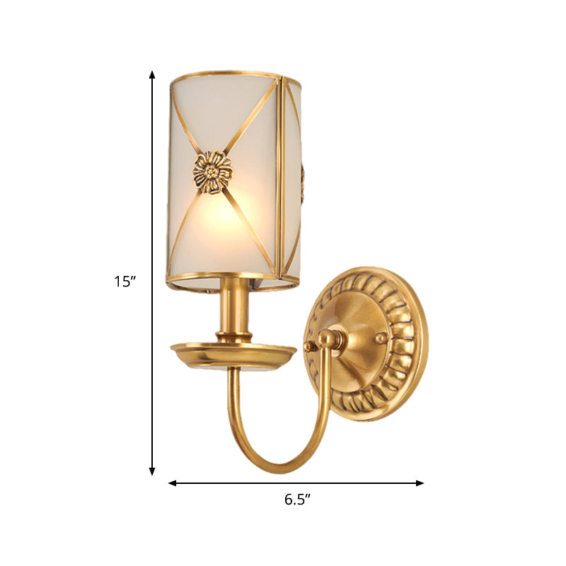 Frendorf | 1/2-Licht Messing Wandmontage Lampe Vintage Gold Finish Swag Arm Kerzen Wandlampe Lichtarmatur
