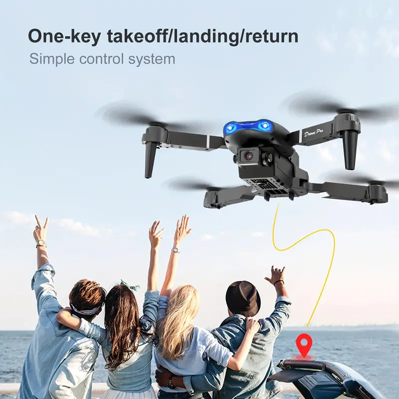 Frendorf | Faltbare Drohne mit HD-Kamera für Luftfotografie