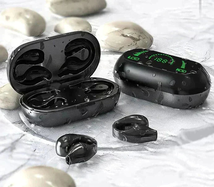 Drahtlose Beinführungs-Kopfhörer mit Ohrclip | Wasserdicht - Giyuu