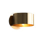 Frendorf | Messing Trommel Wandlamp Fixture Modernisme 1 Kop Metaal Wand Sconces Verlichting voor Slaapkamer