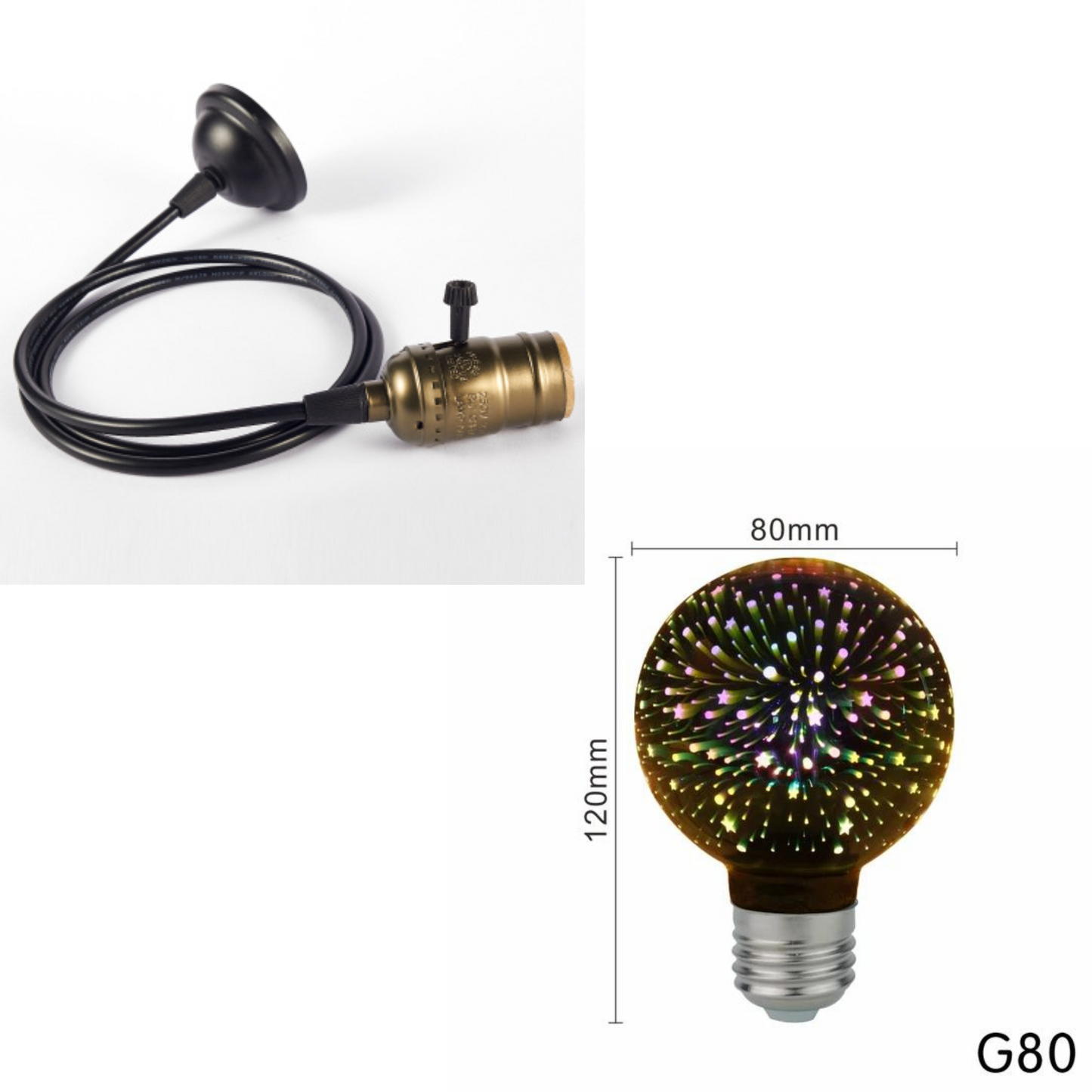 3D LED Feuerwerksbirne