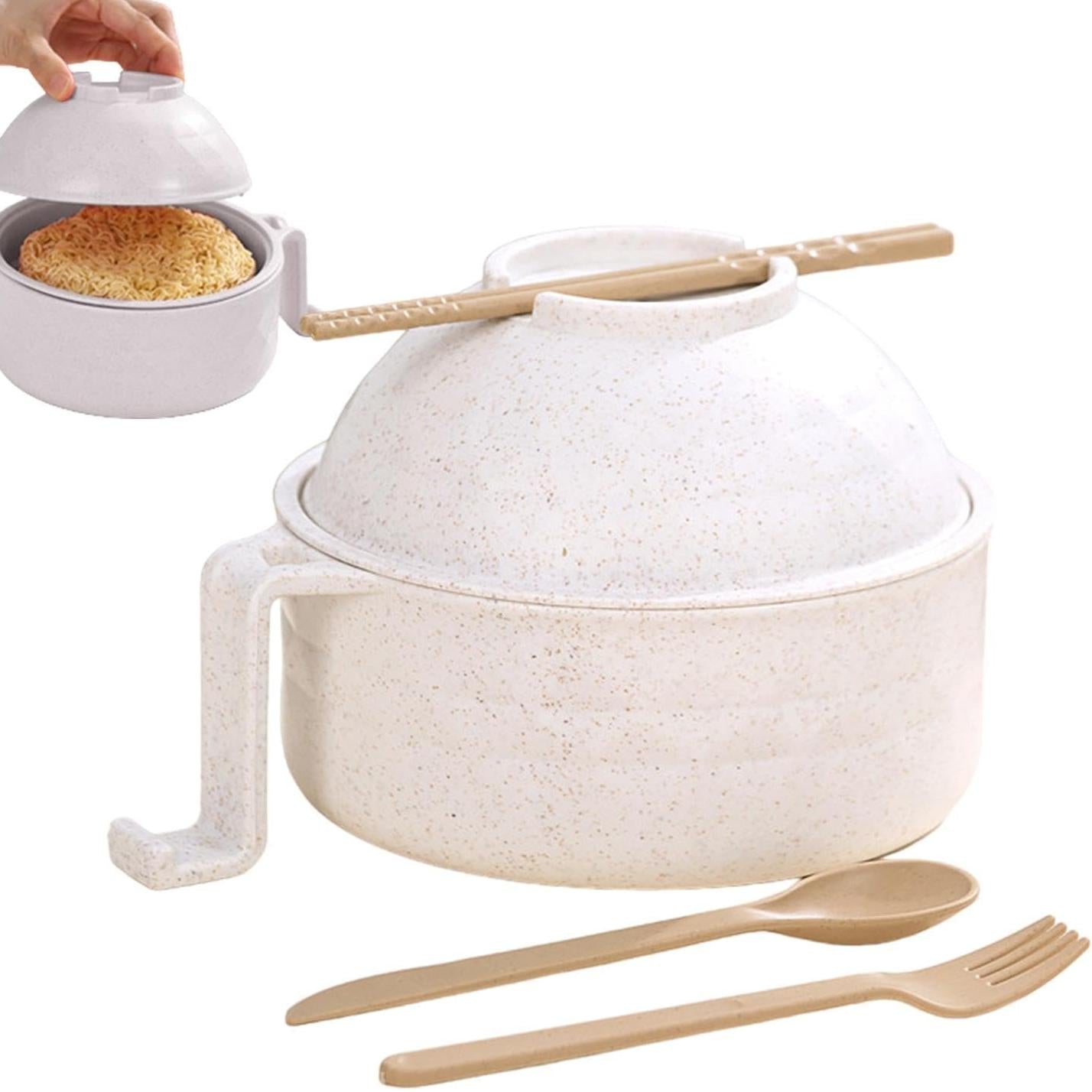 Frendorf | 1200ml Mikrowelle Ramen Schalen mit Sieb