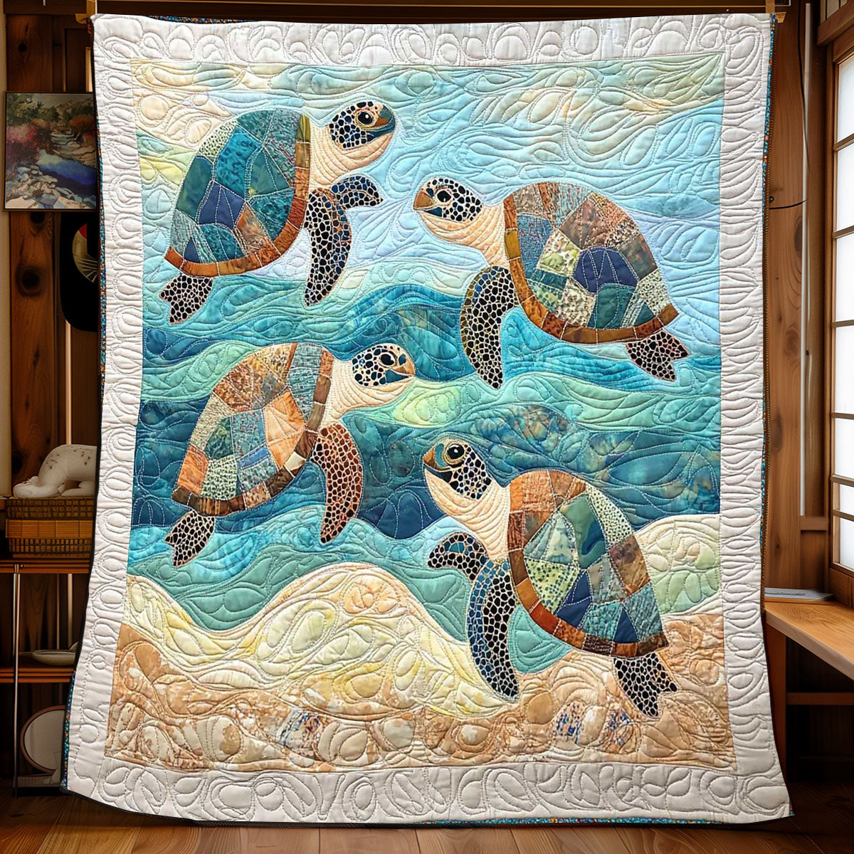 Marine Turtle Quilt