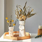 Frendorf | MeowNordic Katzen-Keramikvase | Skandinavisches Design | Verspielte Blumendekoration | Zwei Größen
