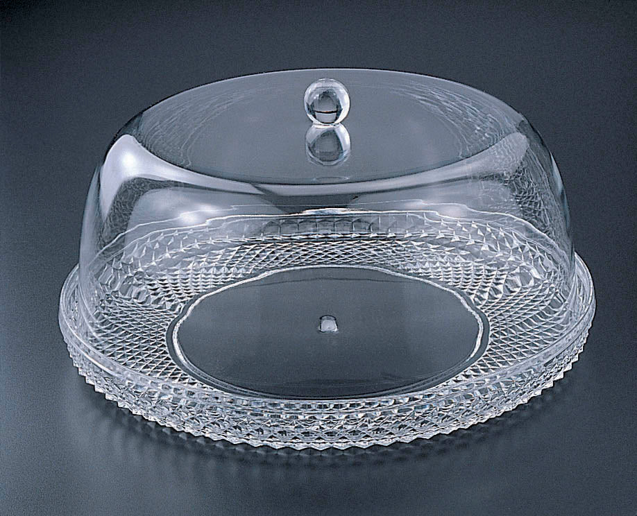 Frendorf | 13 Zoll Kuchenteller mit Glocke (Set)