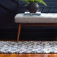Frendorf | DiamondLuxe Shag - Teppich mit Diamantmuster | Shaggy Hochflorteppich | Weich & Modern | Perfekt für Wohnzimmer