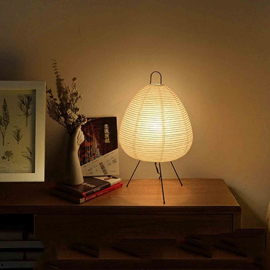 Wabi Sabi Nachttischlampe
