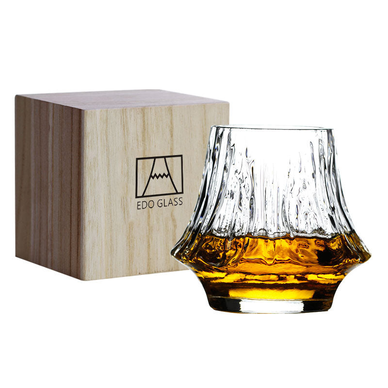 Frendorf | SakuraGlass Japanisches Whiskeyglas | Handgefertigt | Elegantes Design | Perfekt für Liebhaber