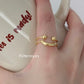 Frendorf | Smiley Verstellbarer Ring – Mila