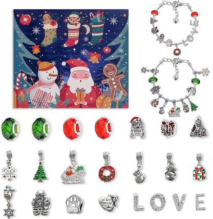 Frendorf | DIY Weihnachts-Adventskalender Armbänder Set
