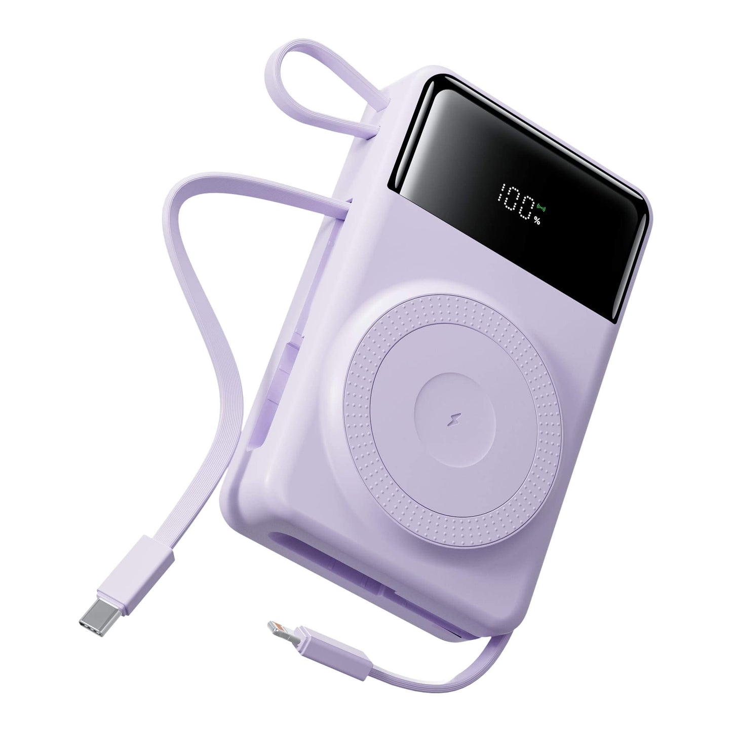 Frendorf | 35W MagSafe Wireless Powerbank mit eingebauten Kabeln