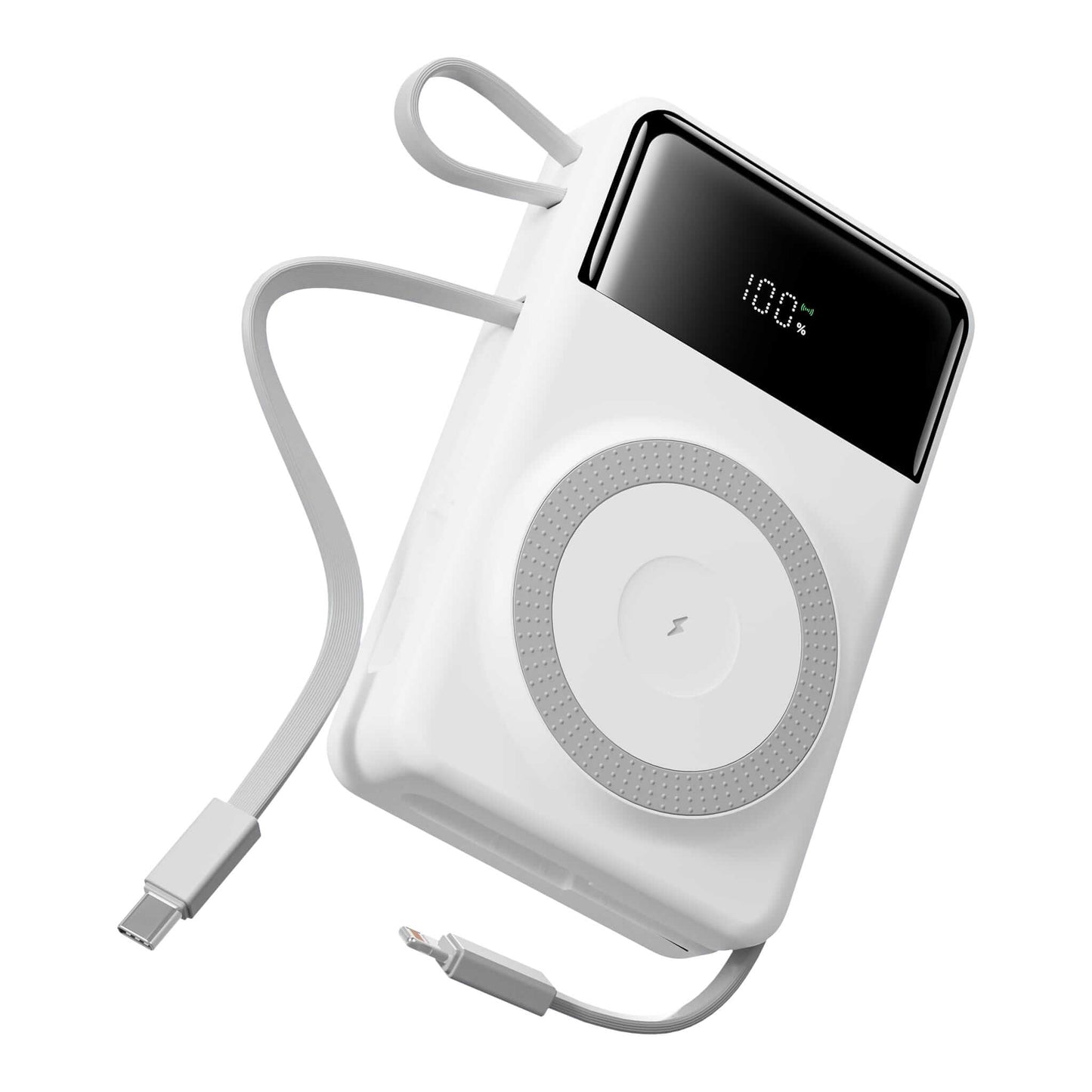Frendorf | 35W MagSafe Wireless Powerbank mit eingebauten Kabeln