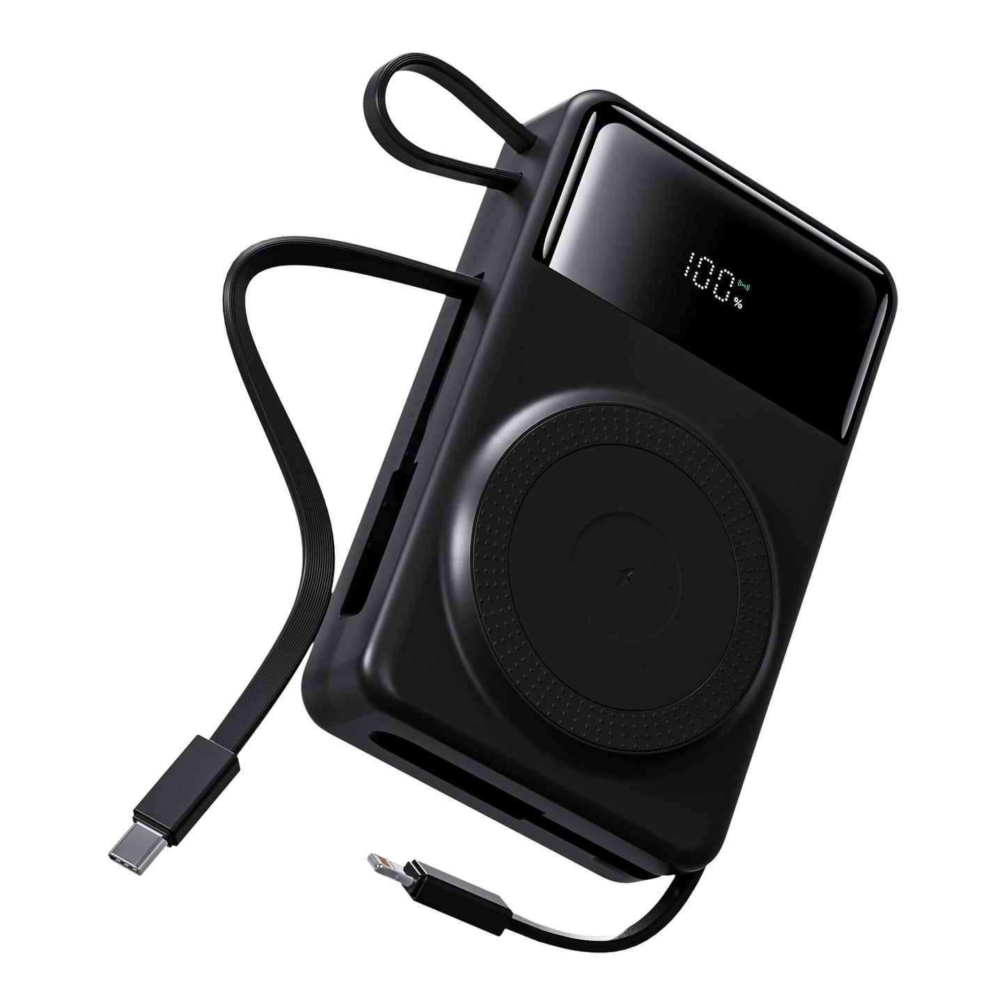 Frendorf | 35W MagSafe Wireless Powerbank mit eingebauten Kabeln