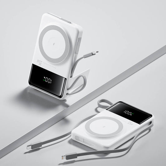 Frendorf | 35W MagSafe Wireless Powerbank mit eingebauten Kabeln