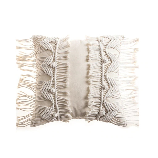 Macrame Boho Kissenbezug