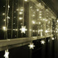 Frendorf | 3.5M 96LED Schneeflocken Lichtervorhang