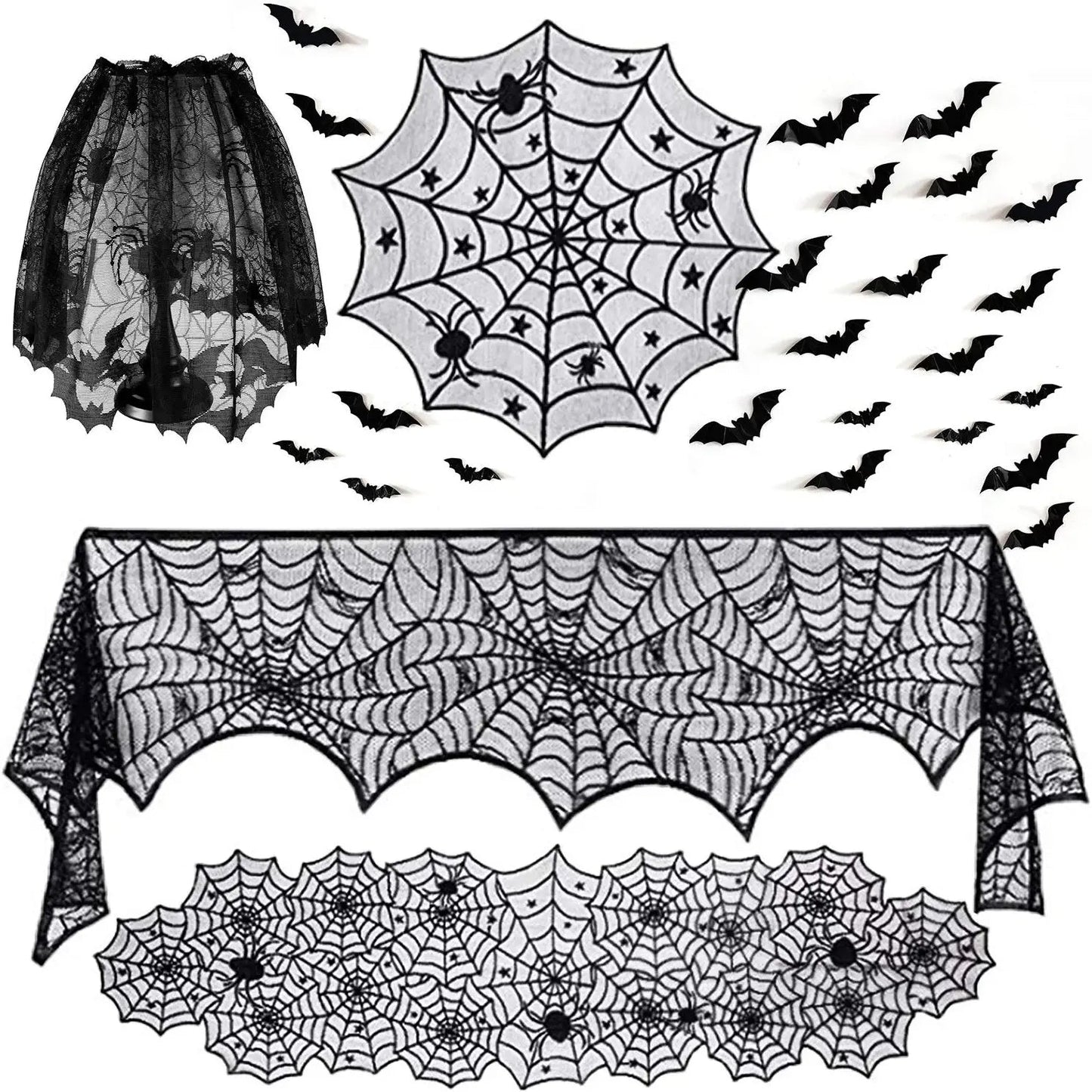 Frendorf | 36-teilige Set: Halloween Dekorationsset