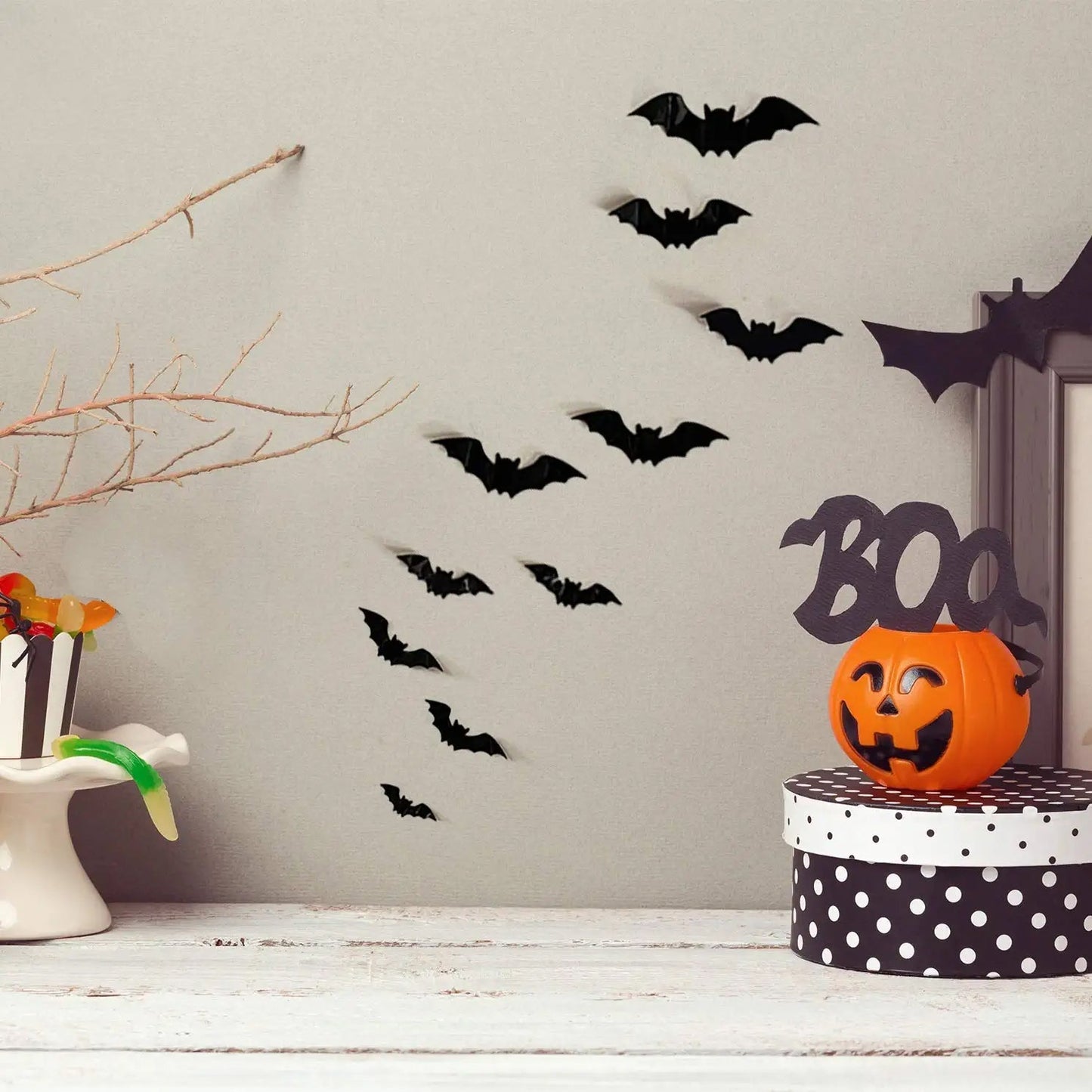 Frendorf | 36-teilige Set: Halloween Dekorationsset