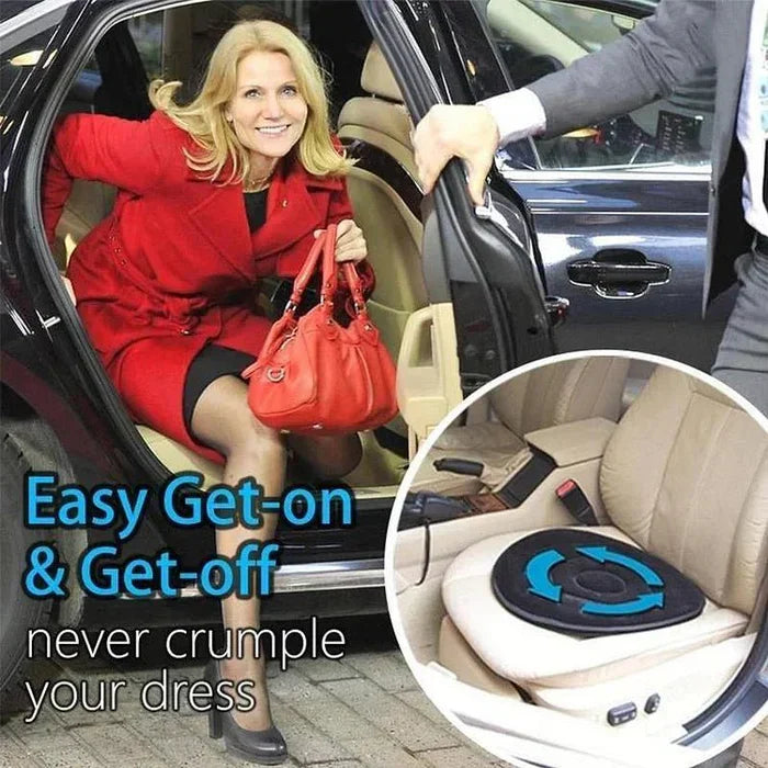 Frendorf | Drehbares Sitzkissen - 360 drehbares Sitzkissen Pivot-Disc-Pad für Senioren, Drehstuhl-Hilfe zum einfachen Drehen vom Auto in den Rollstuhl