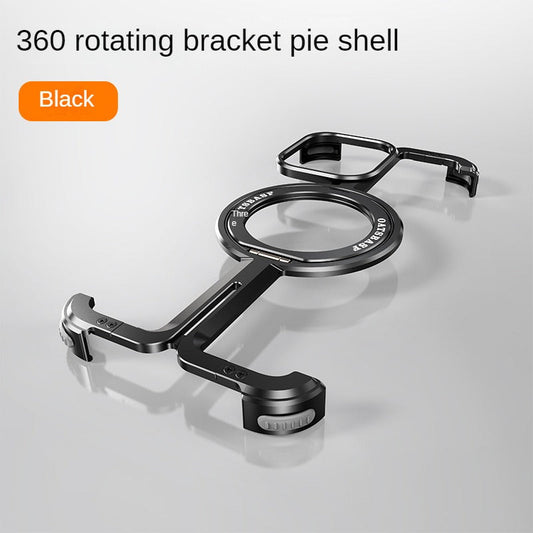 Frendorf | 360 Rotationshalter Wärmeableitung Einfaches Aluminiumlegierungsrahmenloses Magnetisches Handyhülle für iPhone