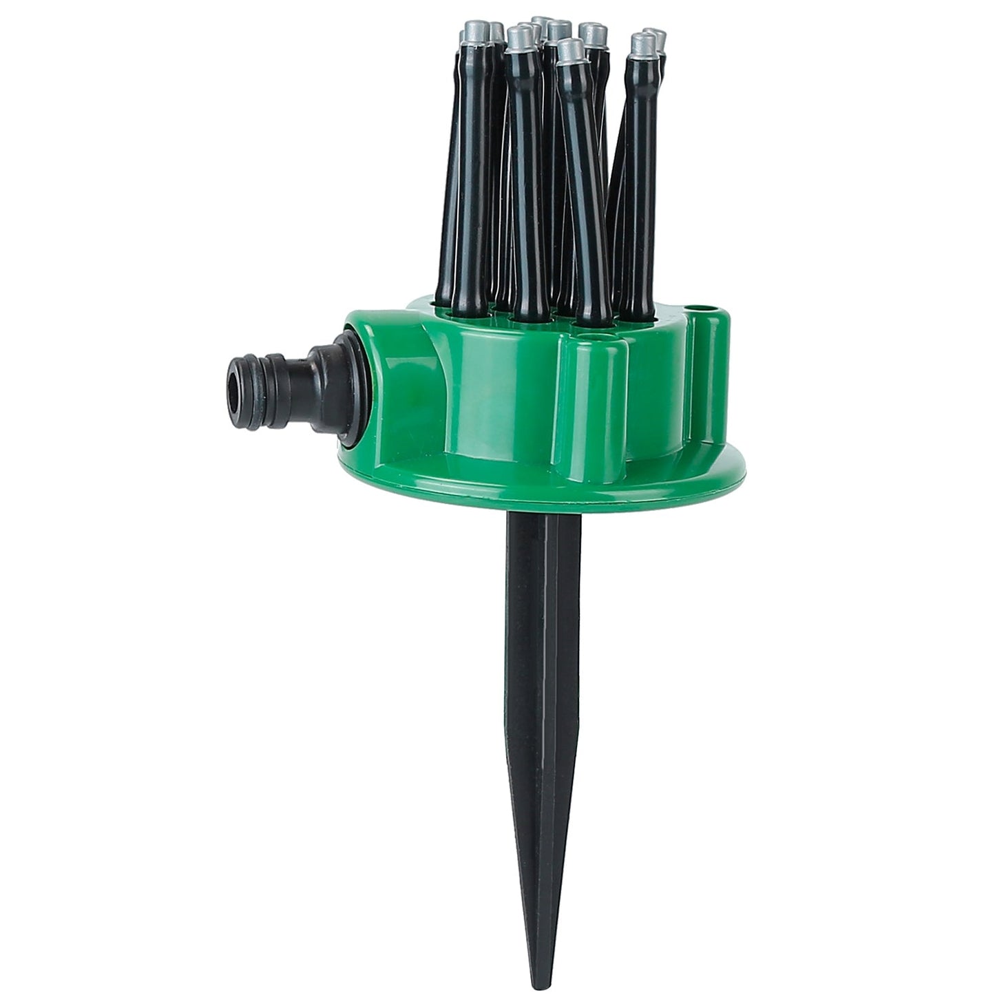 Frendorf | 360° Flexibler Rasenregner Automatisch 12 Rohre Garten Bewässerung Sprinkler