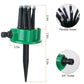 Frendorf | 360° Flexibler Rasenregner Automatisch 12 Rohre Garten Bewässerung Sprinkler
