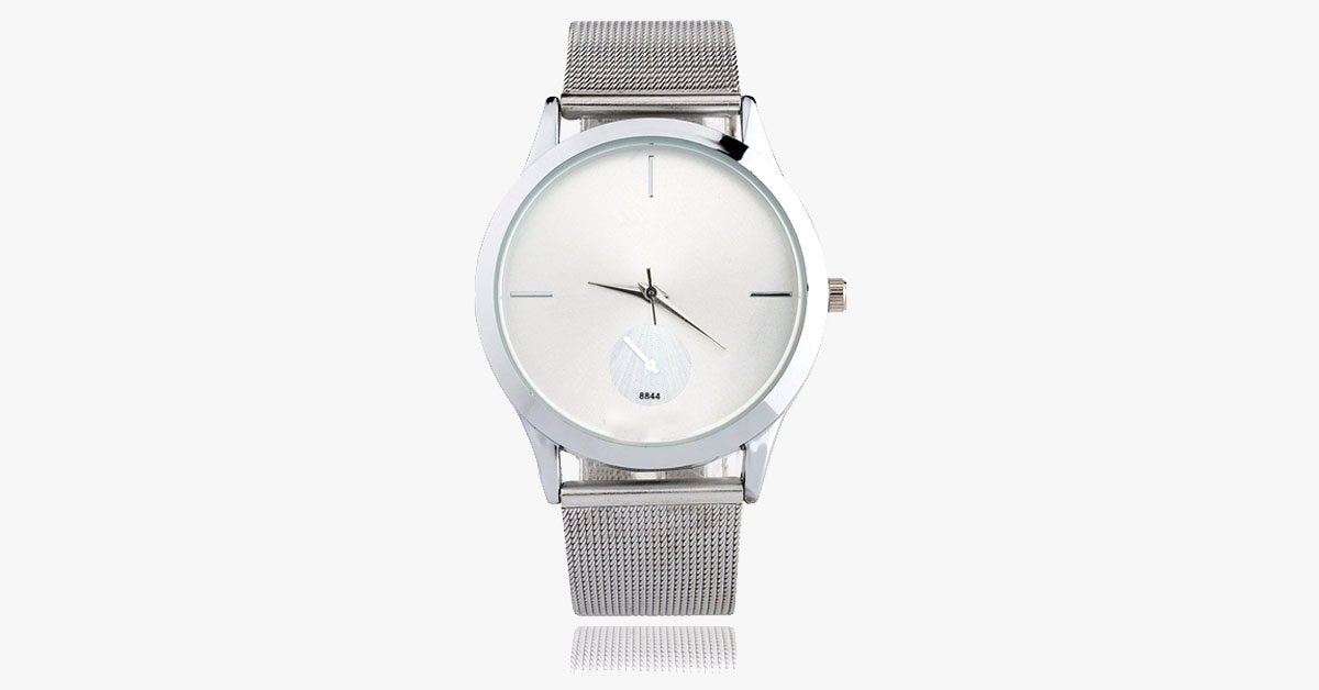 Frendorf | Ultra Dünne Riemen Luxus Unisex Uhr