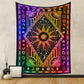 Frendorf Sun Rays Moon Bohemia Wandteppich