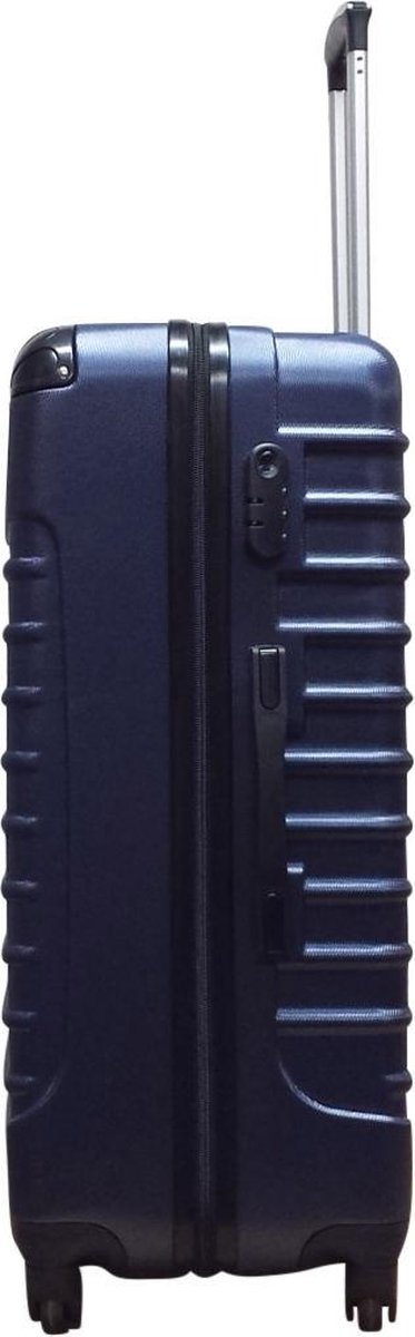 Frendorf | 2-teilige Dunkelblaues Hartschalen-Kofferset – Monaco