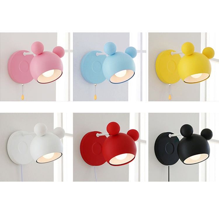 Frendorf | Moderne Stijl Cirkel Wandlamp Metaal 1 Licht Wand Sconces Verlichting voor Slaapkamer