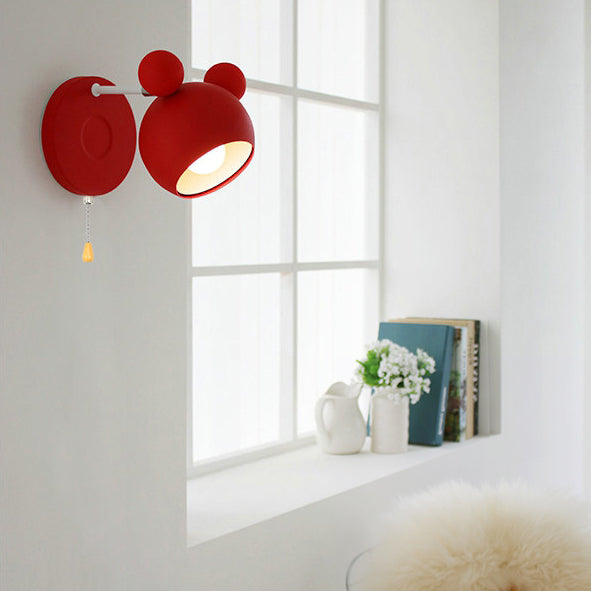 Frendorf | Moderne Stijl Cirkel Wandlamp Metaal 1 Licht Wand Sconces Verlichting voor Slaapkamer