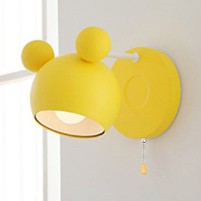 Frendorf | Moderne Stijl Cirkel Wandlamp Metaal 1 Licht Wand Sconces Verlichting voor Slaapkamer