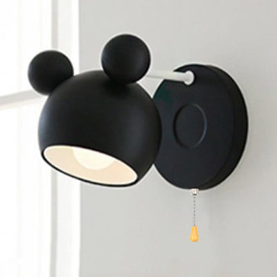 Frendorf | Moderne Stijl Cirkel Wandlamp Metaal 1 Licht Wand Sconces Verlichting voor Slaapkamer