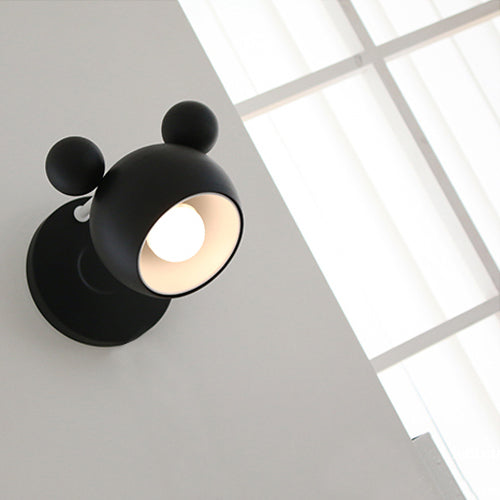 Frendorf | Moderne Stijl Cirkel Wandlamp Metaal 1 Licht Wand Sconces Verlichting voor Slaapkamer