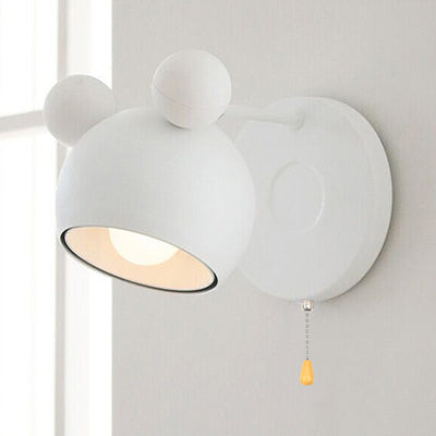 Frendorf | Moderne Stijl Cirkel Wandlamp Metaal 1 Licht Wand Sconces Verlichting voor Slaapkamer