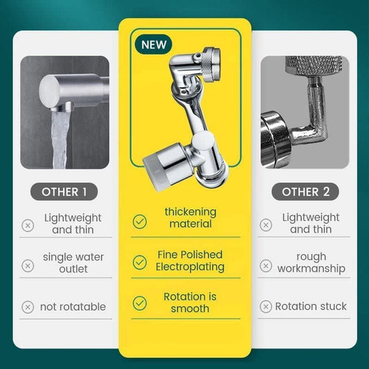 Frendorf | 1080° drehbarer Spritzfilter Wasserhahn