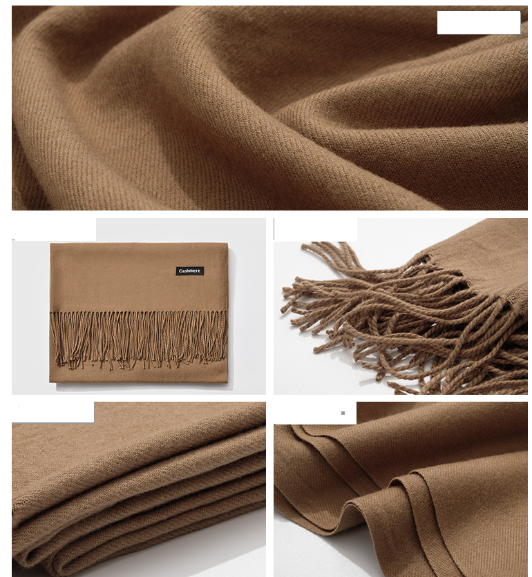 Frendorf | Neue Damen Winter-Schal Monochrome  Vielfalt Warm Klassische Schal