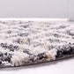 Frendorf | DiamondLuxe Shag - Teppich mit Diamantmuster | Shaggy Hochflorteppich | Weich & Modern | Perfekt für Wohnzimmer