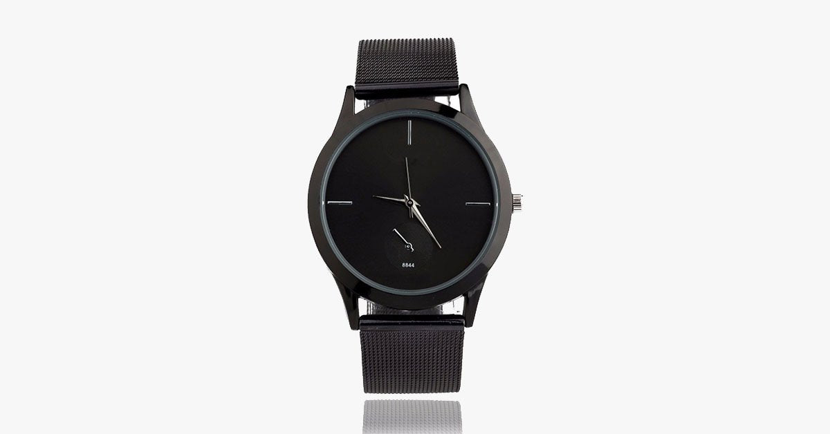 Frendorf | Ultra Dünne Riemen Luxus Unisex Uhr