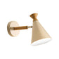 Metall Kegel Schirm Wandlampe Nordischer Stil Drehbar 1 Licht Nachttisch Leseleuchte in Blau/Grün/Grau/Weiß
